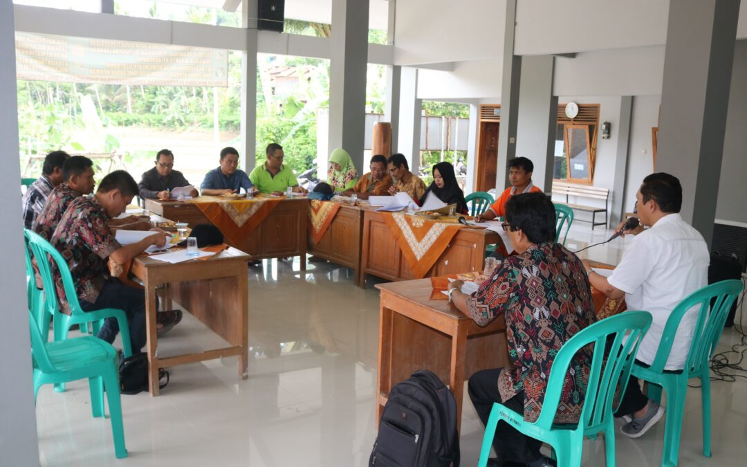 Pemdes dan BPD Dermaji Bahas APB Desa Tahun Anggaran 2019