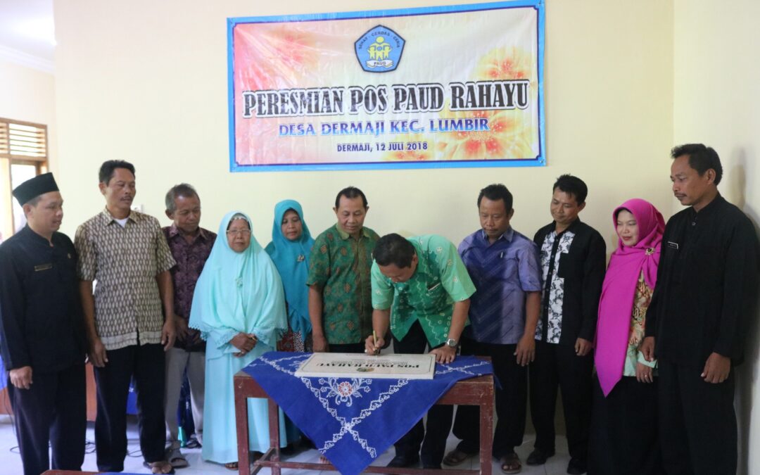 Gedung Pos Paud Rahayu Diresmikan