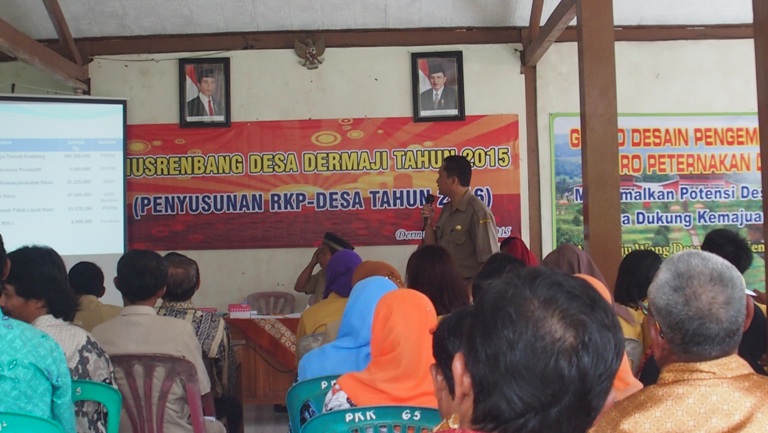 Musrenbang Desa Dermaji Tahun 2015