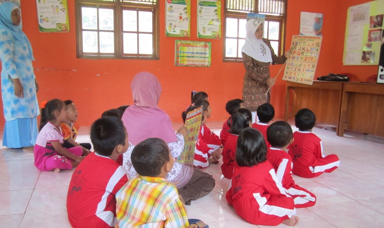 Pos Paud dari Desa Dermaji Ikut Gebyar Paud Tingkat Kecamatan Lumbir