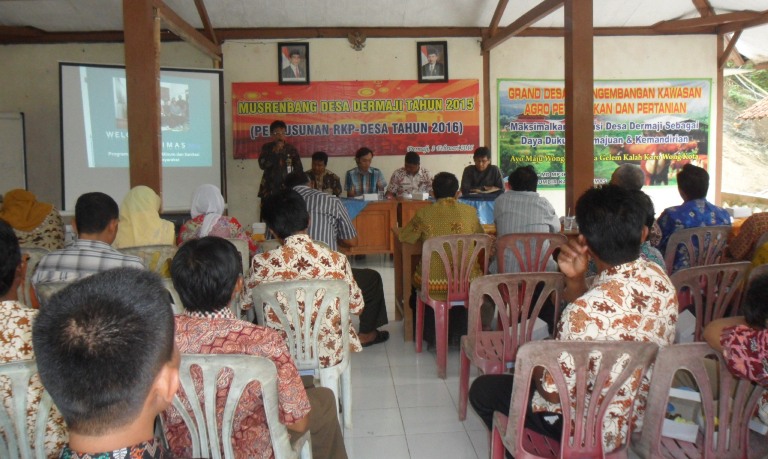 Warga Desa Dermaji Antusias Sambut Program Pamsimas
