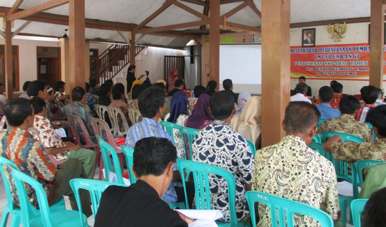 BPD Dermaji Gelar Musyawarah Desa Penyusunan RKP Desa Tahun 2016
