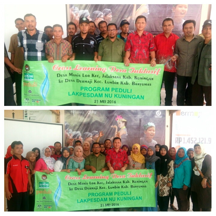 Desa Manis Lor Kabupaten Kuningan Lakukan Kunjungan Belajar ke Desa Dermaji