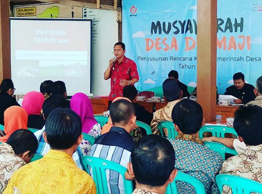 Desa Dermaji Selenggarakan Musdes Penyusunan RKP Desa 2017