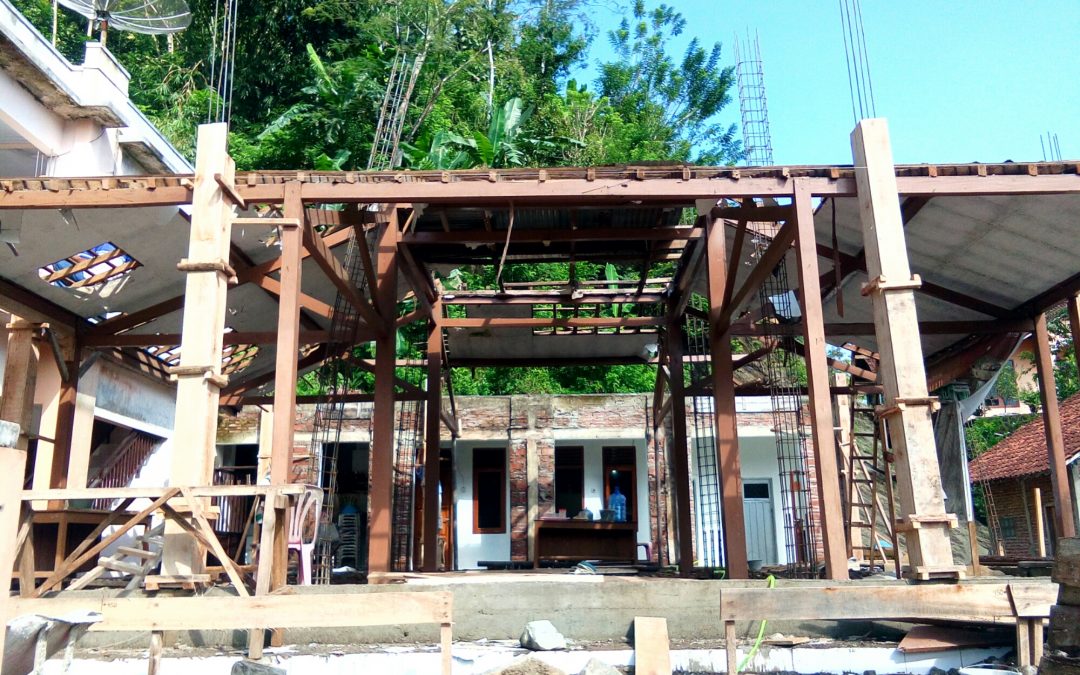Pendopo Desa Dermaji Mulai Dibangun