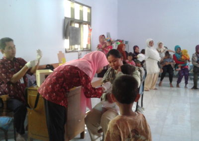 Desa Dermaji Sukses Melaksanakan Imunisasi Measles Rubella