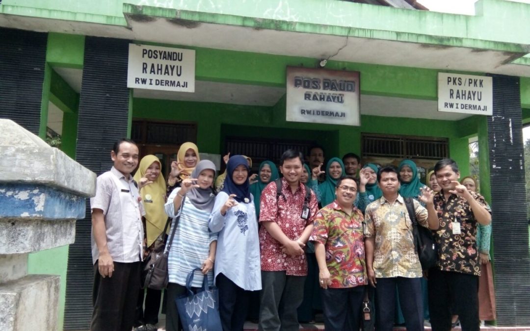 Audit Itjen Kementerian Kesehatan di Posbindu Rahayu