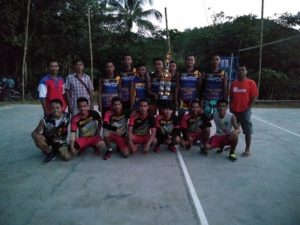 Pemuda Dusun 2 Citunggul Gelar Turnamen Volleyball Kadus 2 Cup