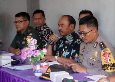 Kegiatan TMMD di Desa Dermaji akan Dibuka pada 9 Juli 2019