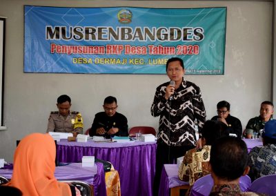 BPD Dermaji Selenggarakan Musrenbangdes Penyusunan RKP Desa 2020
