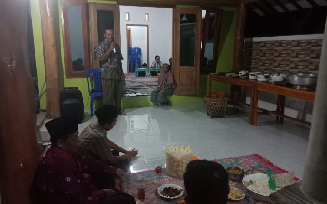 Pembangunan Balai Pertemuan Selesai, Warga RT 08 RW 1 Gelar Tasyakuran