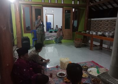 Pembangunan Balai Pertemuan Selesai, Warga RT 08 RW 1 Gelar Tasyakuran