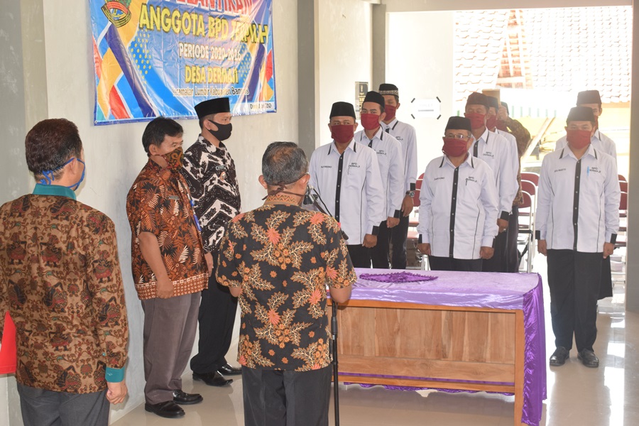 BPD Dermaji Periode 2020 – 2026 Resmi Dilantik