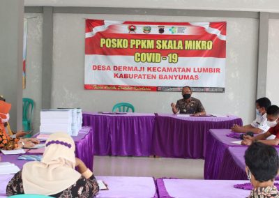 Camat Lumbir Lakukan Pembinaan dan Monitoring Administrasi Keuangan di Desa Dermaji
