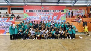  Tim Voli Putra Korwil Lumbir Juara Kadindik Cup 2024