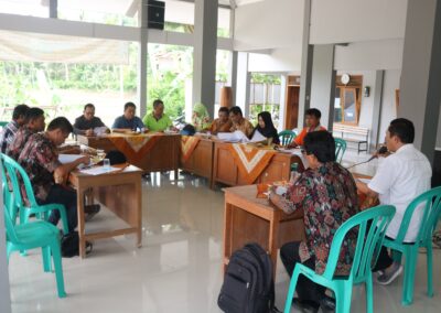 Pemdes dan BPD Dermaji Bahas APB Desa Tahun Anggaran 2019