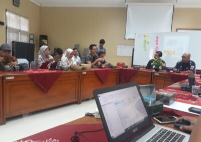 Wahyu, Inovator dari Dermaji Ikuti Diskusi Pengembangan Inovasi dan Kreatifitas di Kabupaten Banyumas