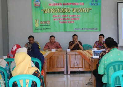 Pengurus Kampung KB Munggang Wungu Selenggarakan Musyawarah Penyusunan Program